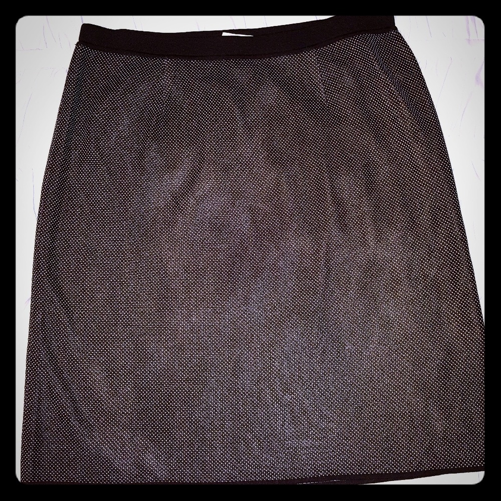 Plein Air polkadot skirt with side slit